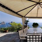 Luxury villa in Capri, Villa Il Tramonto, Bedroom