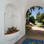 Luxury villa in Capri, Villa Piazetta, Entrance