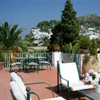 Luxury villa in Capri, Villa Piazetta, Terrace